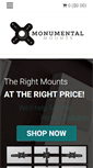 Mobile Screenshot of monumentalmounts.com